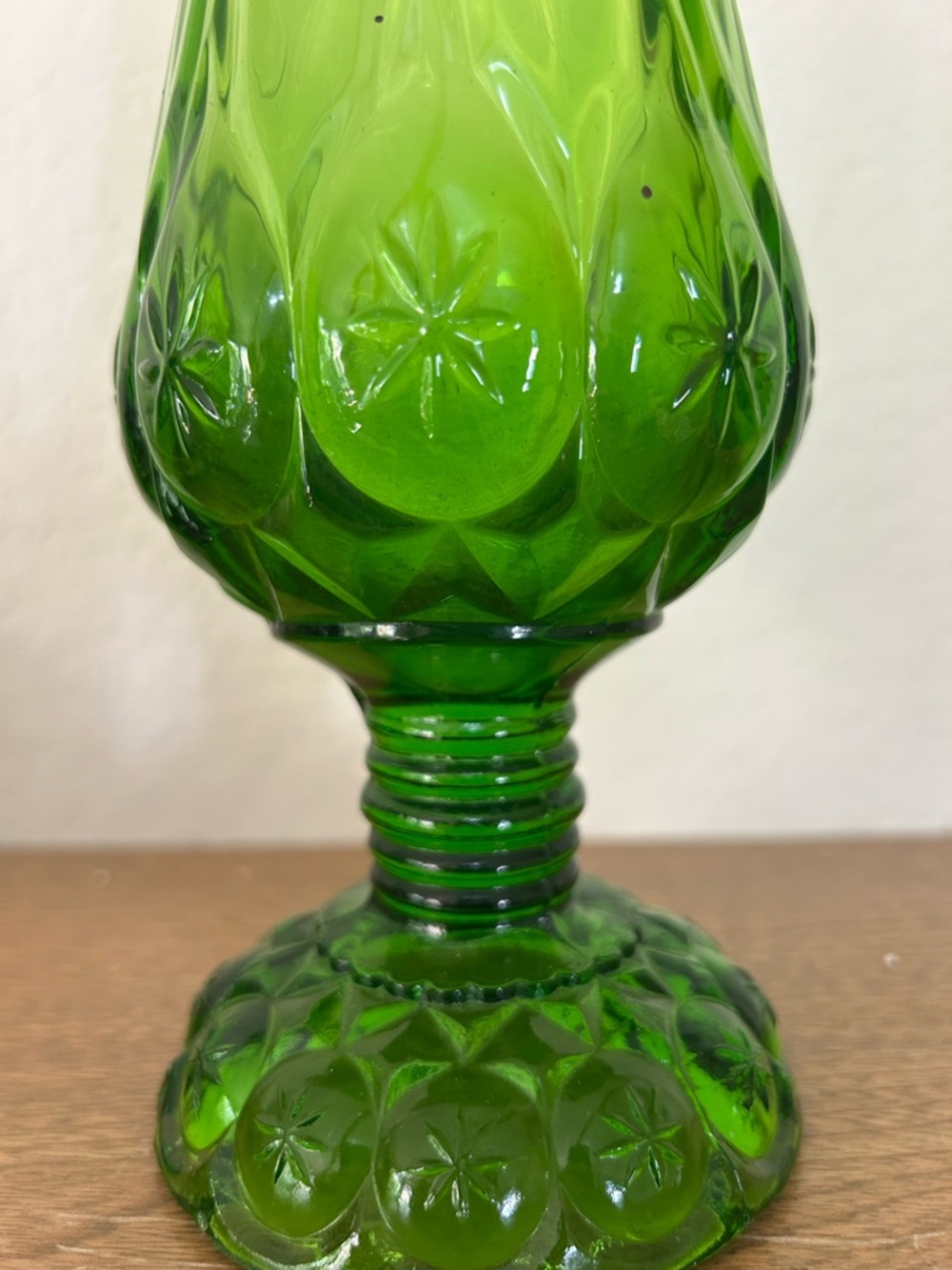 Green Decorative Glass Vase - Home Accents - Picture 2 of 4